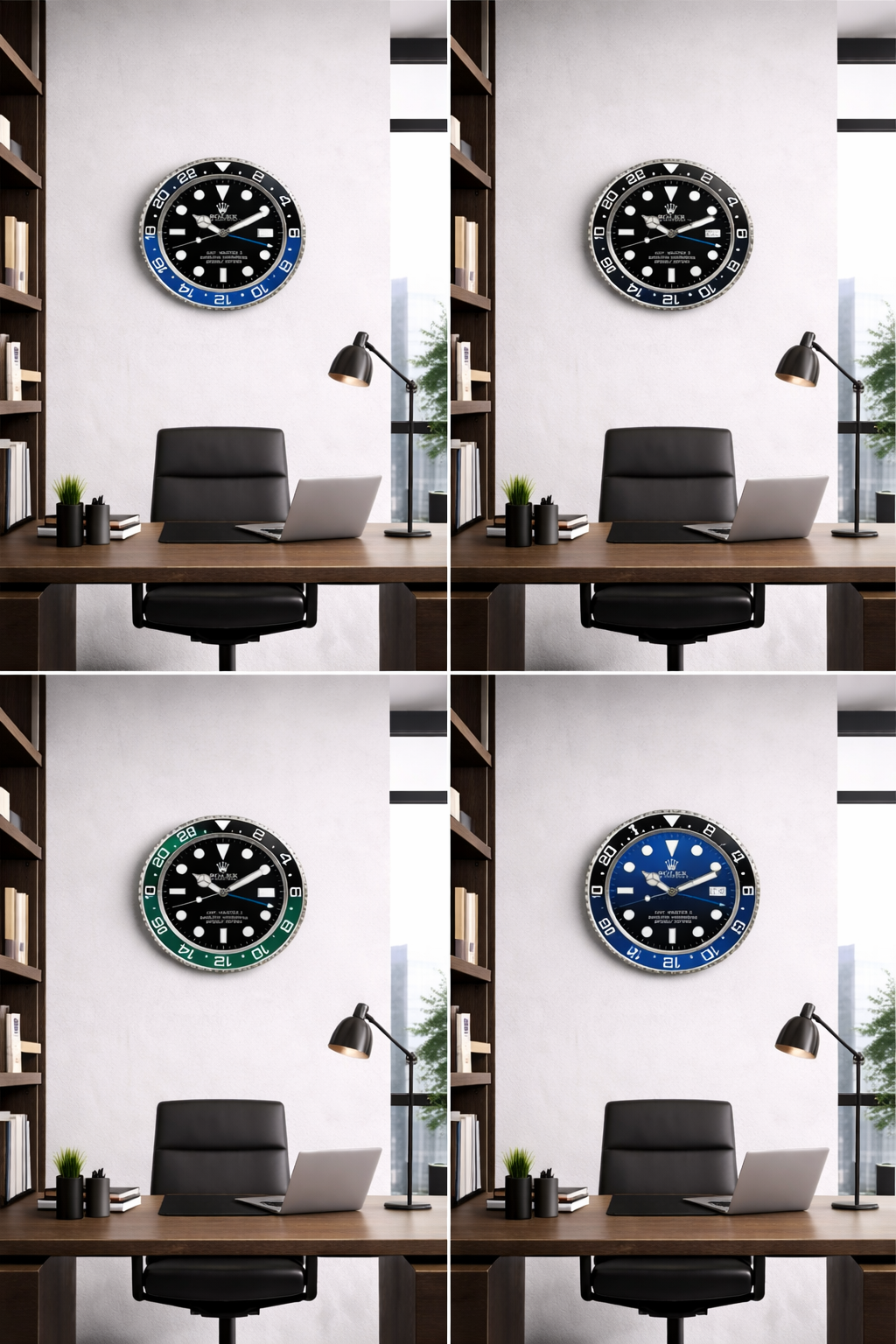 WALL CLOCK CUSTOM (Coke GMT, R Logo)