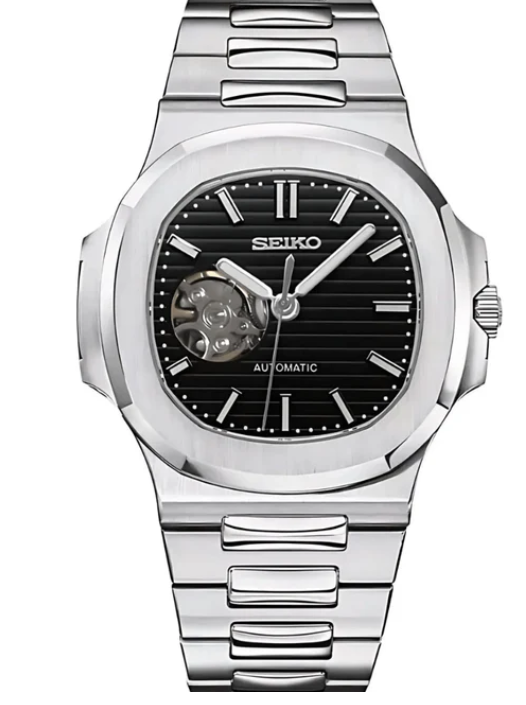 SEIKOMOD NAUTILUS OPEN HEART (Black)