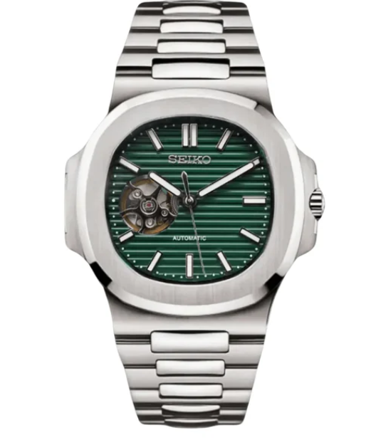 SEIKOMOD NAUTILUS OPEN HEART (Green)