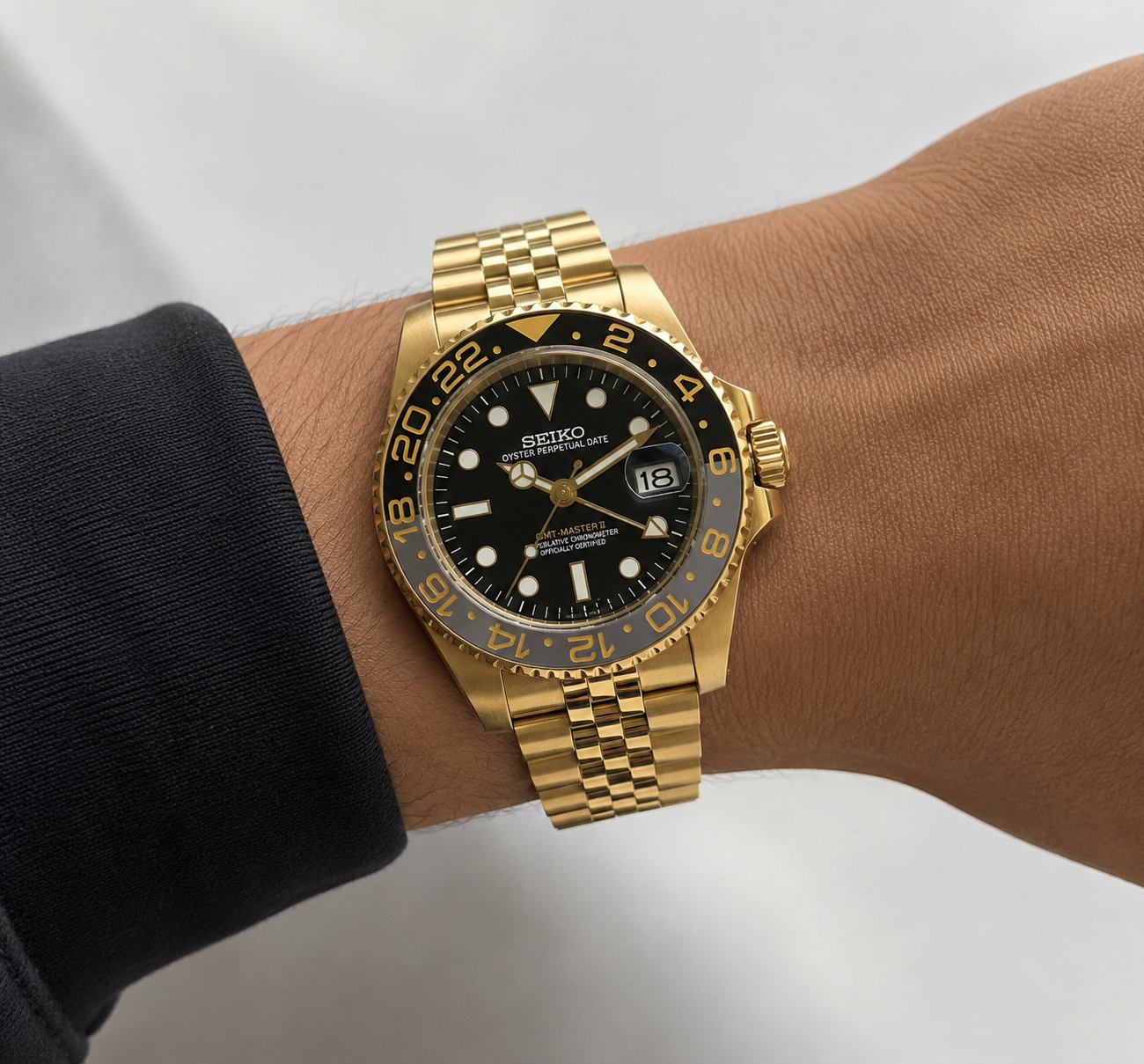 SEIKOMOD GMT (Gold Wayne)