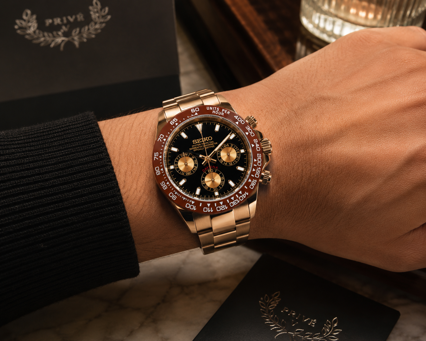 SEIKOMOD DAYTONA (RoseGold)